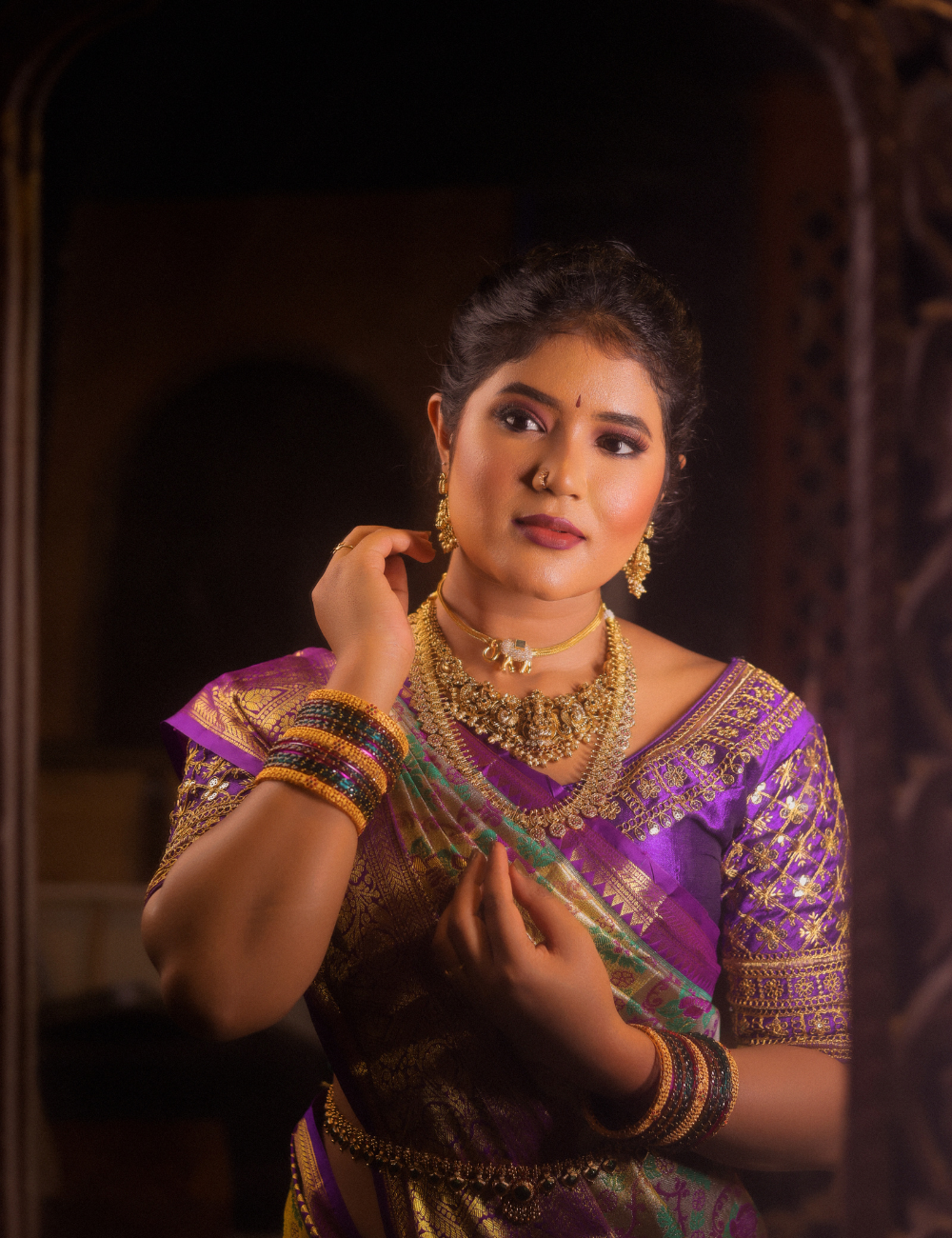 Royal Brocade Pure Silk Saree