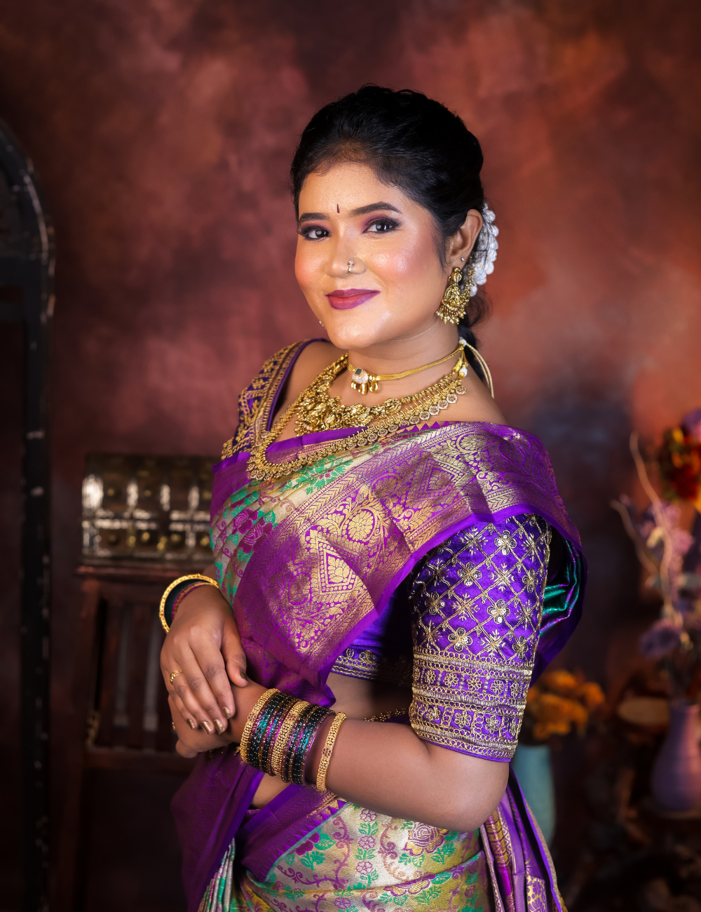 Royal Brocade Pure Silk Saree