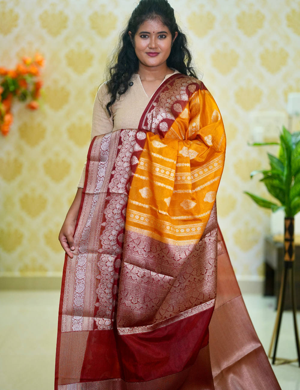 Banarasi premium Chiniya soft silk