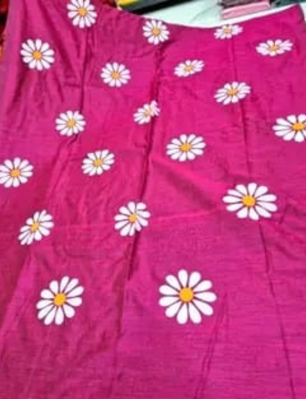 Daisy Printed Khadi cotton
