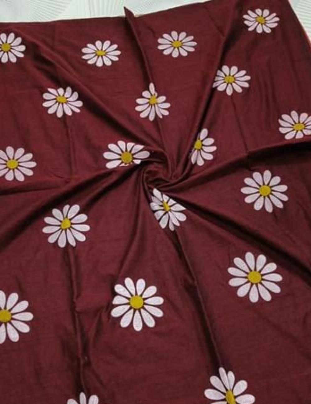 Daisy Printed Khadi cotton