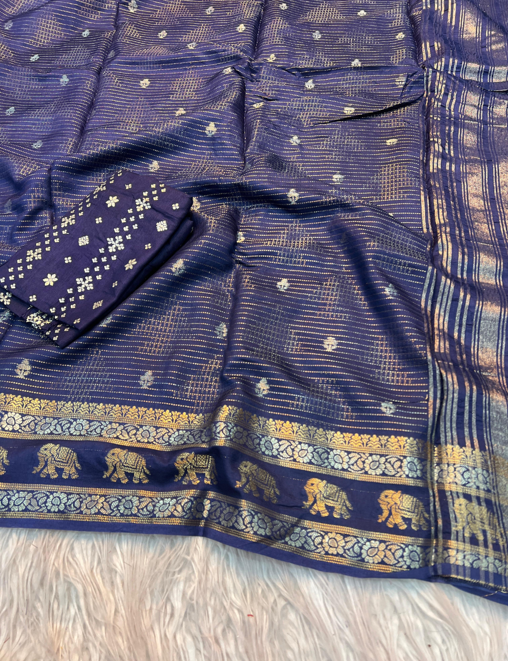 Pure viscose dola crepe silk