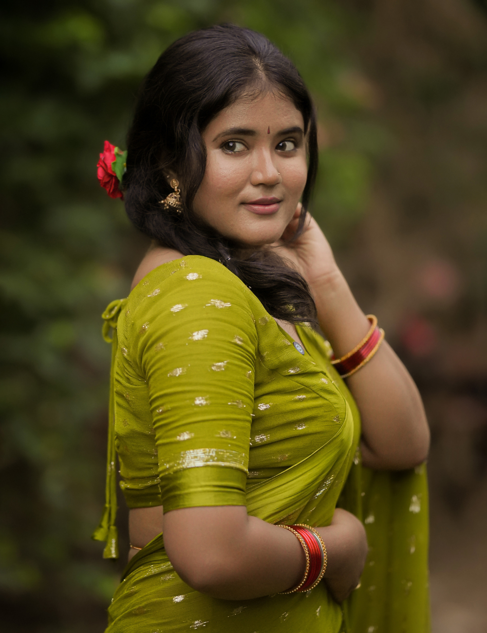 Graceful Glow Viscose Georgette Saree