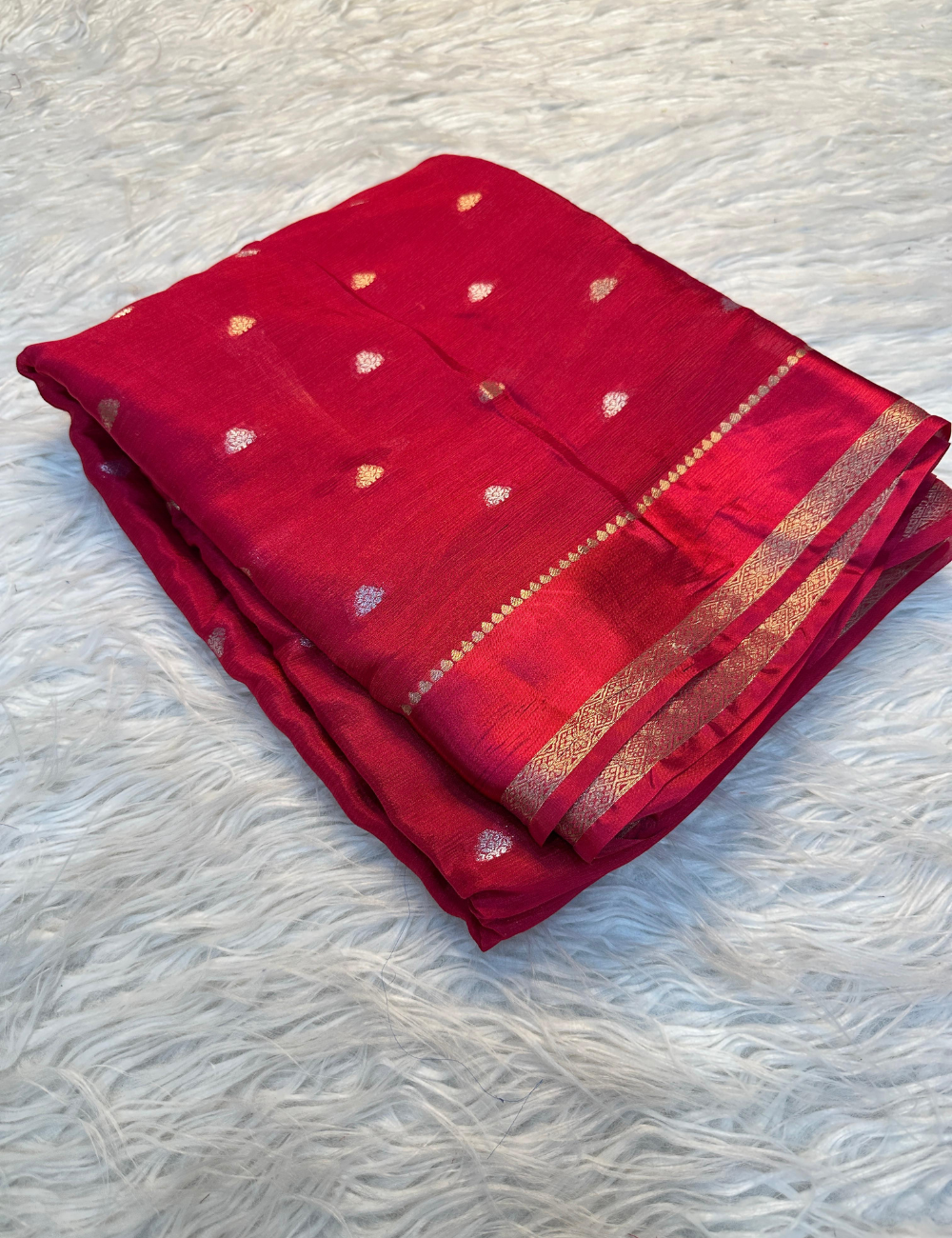 Regal grace viscose chinon saree