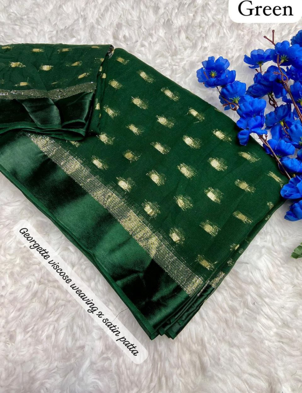 Graceful Glow Viscose Georgette Saree