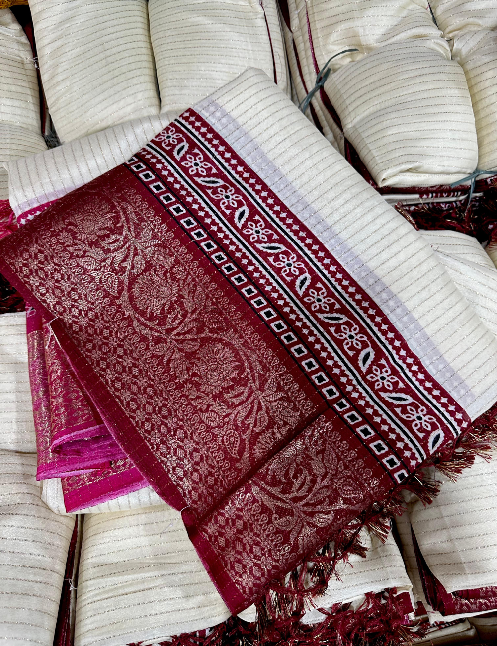 Divine Aura Soft Dola Saree