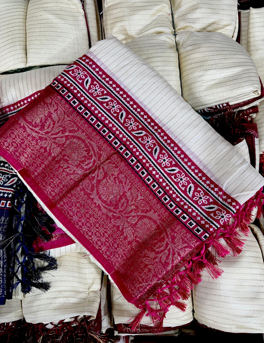 Divine Aura Soft Dola Saree