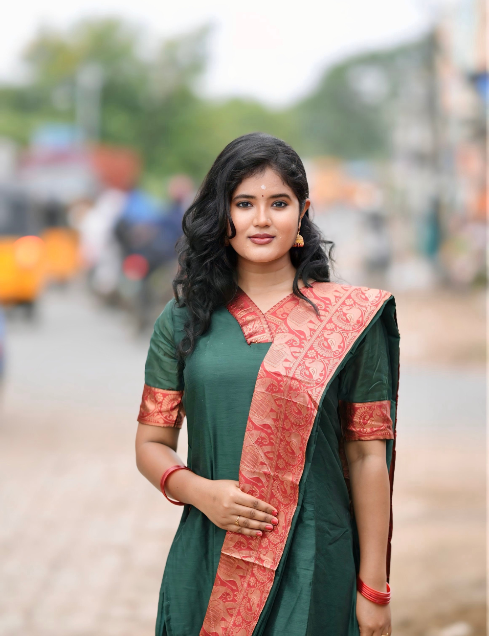 Regal Charm Silk Cotton Kurti