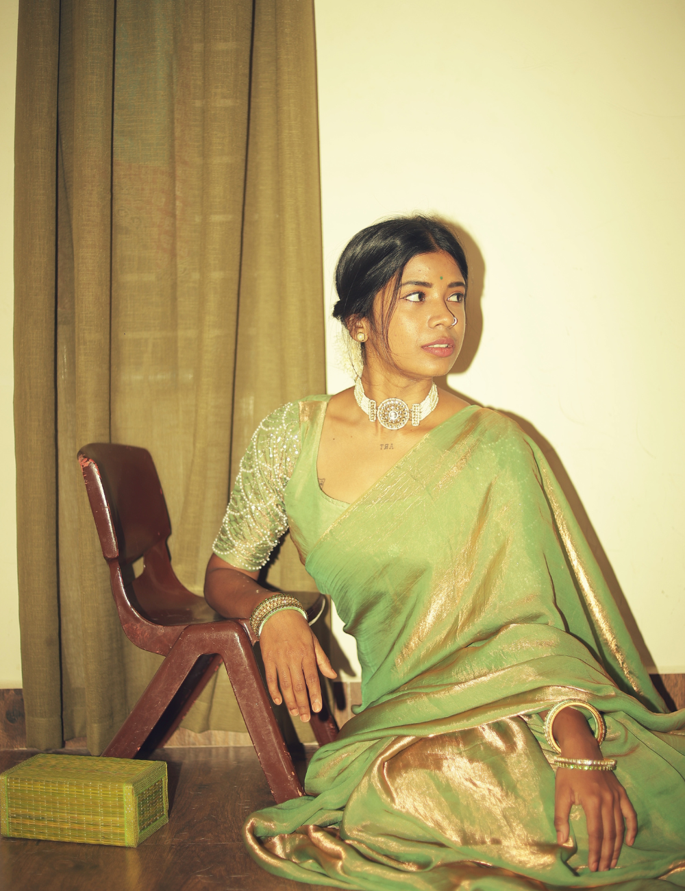 Fendy Satin space silk