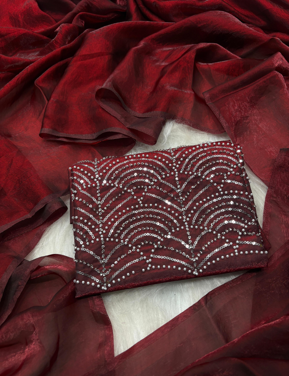 Fendy Satin space silk