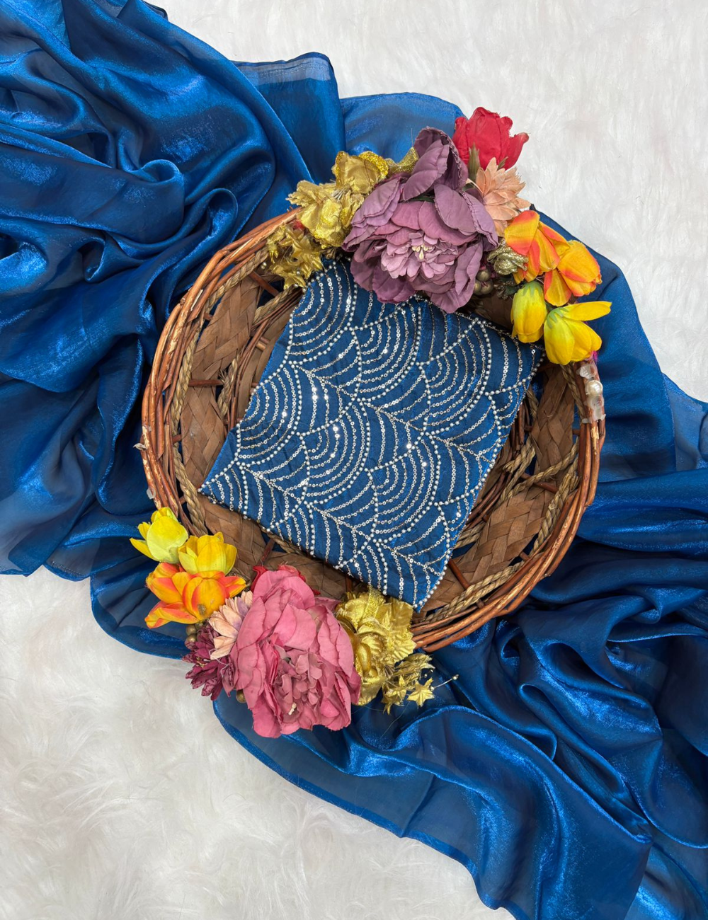 Fendy Satin space silk