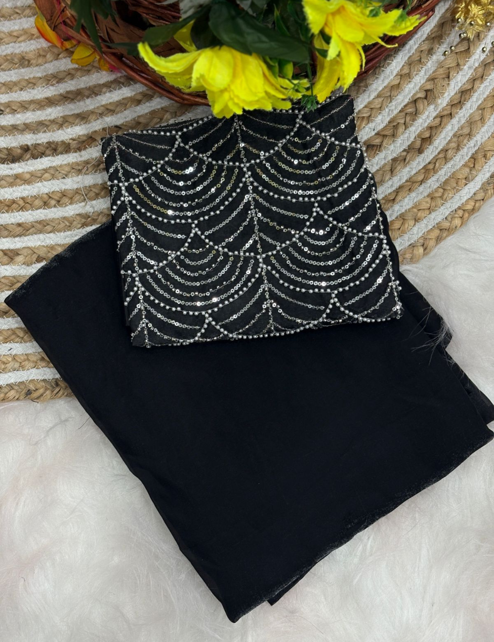 Fendy Satin space silk