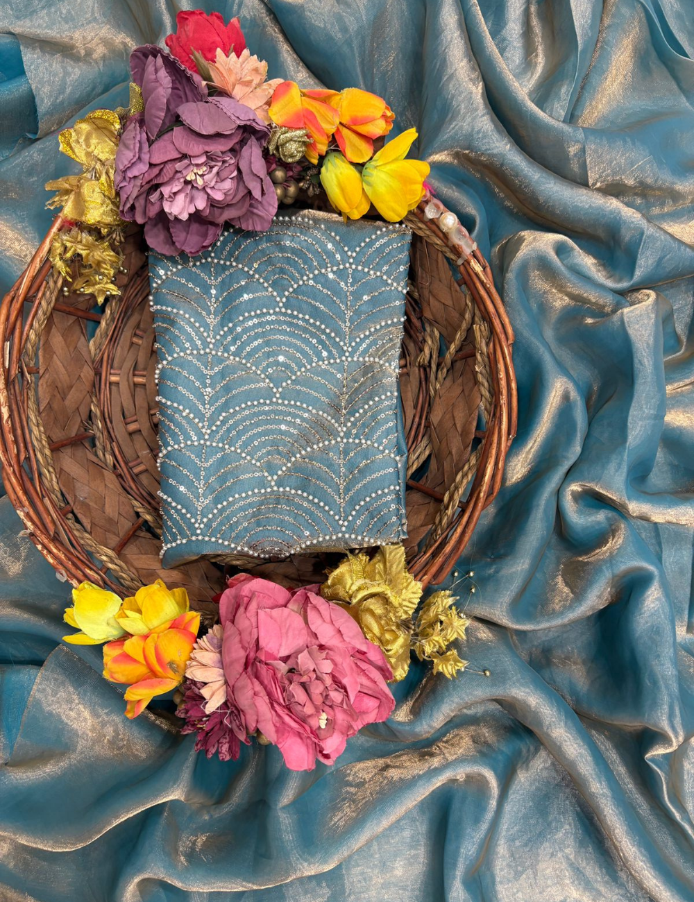 Fendy Satin space silk