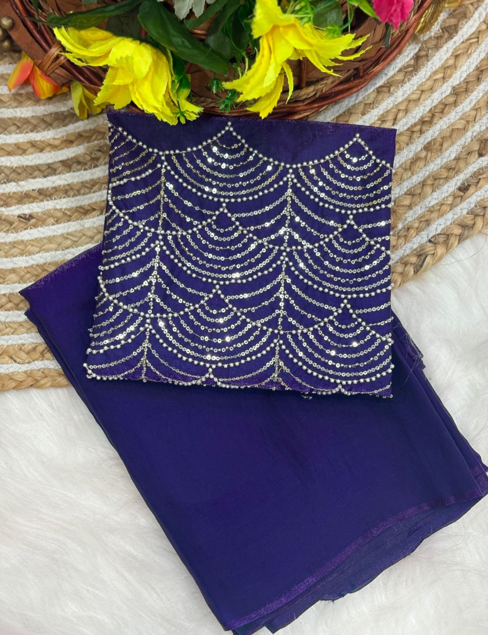 Fendy Satin space silk