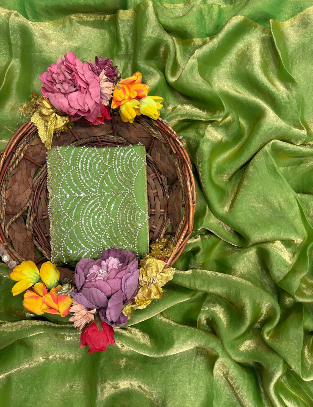 Fendy Satin space silk