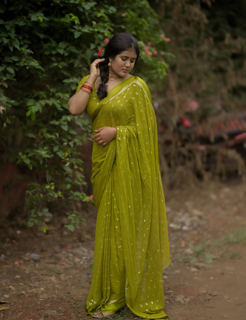 viscose georgette