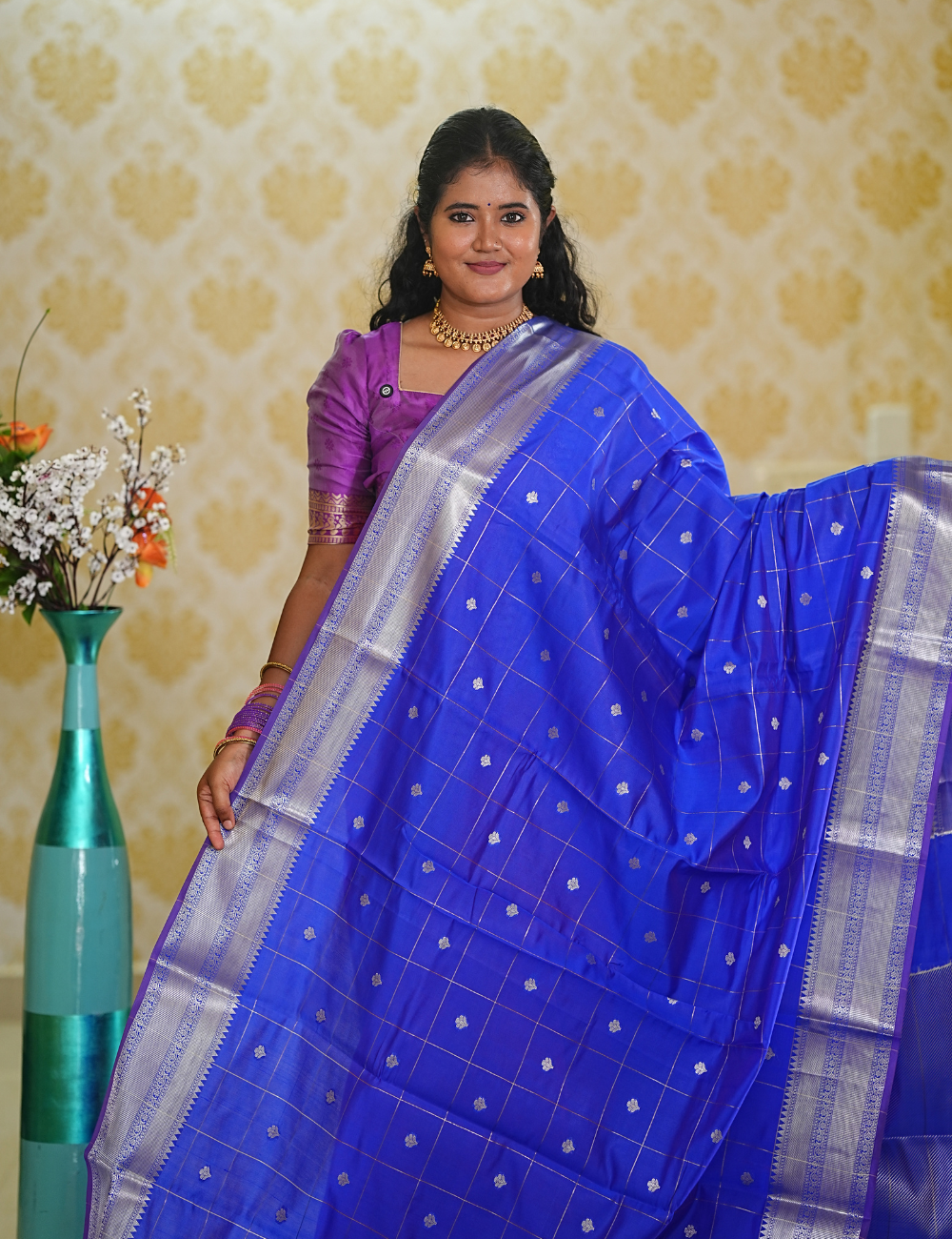 Banarasi Katan taffeta Silk