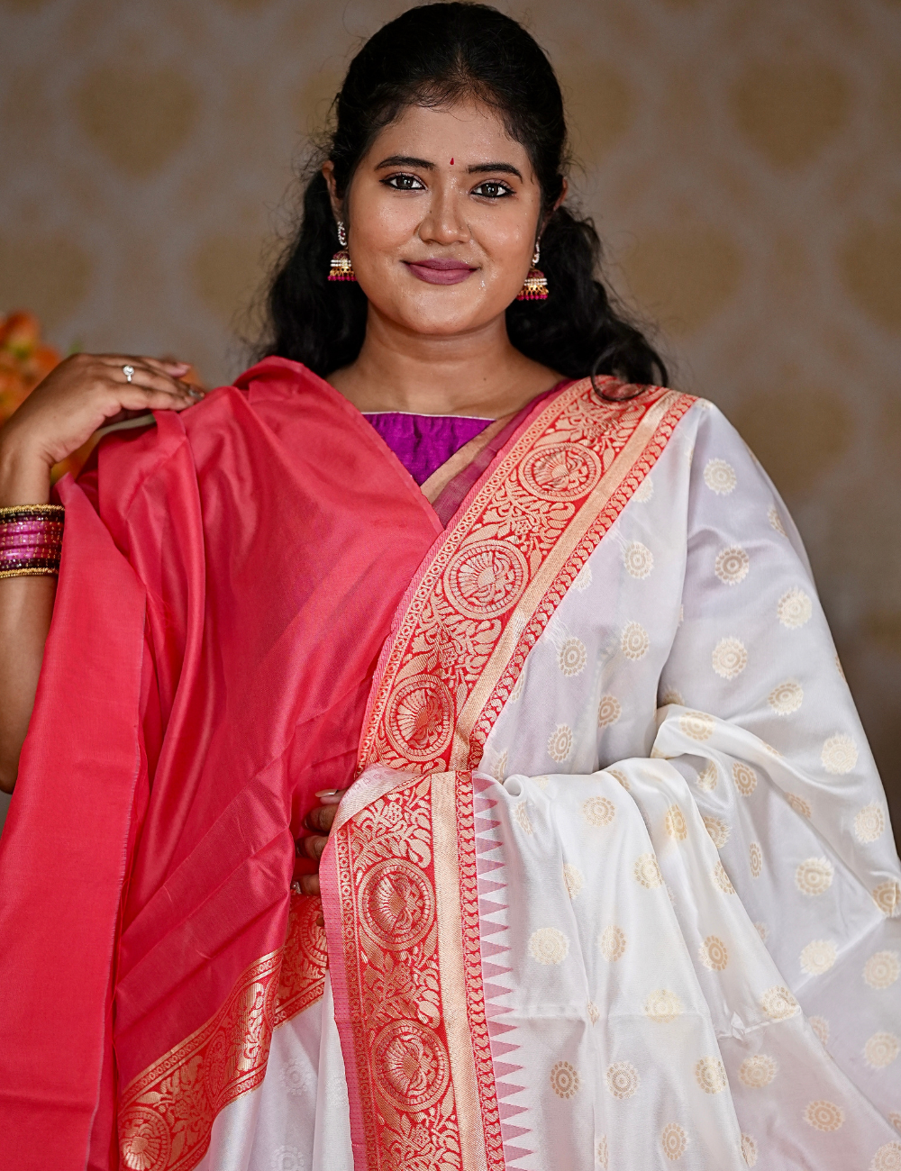 Soft silk with Chakra motifs