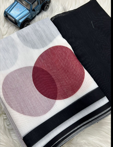 Digital printed Kota doriya saree