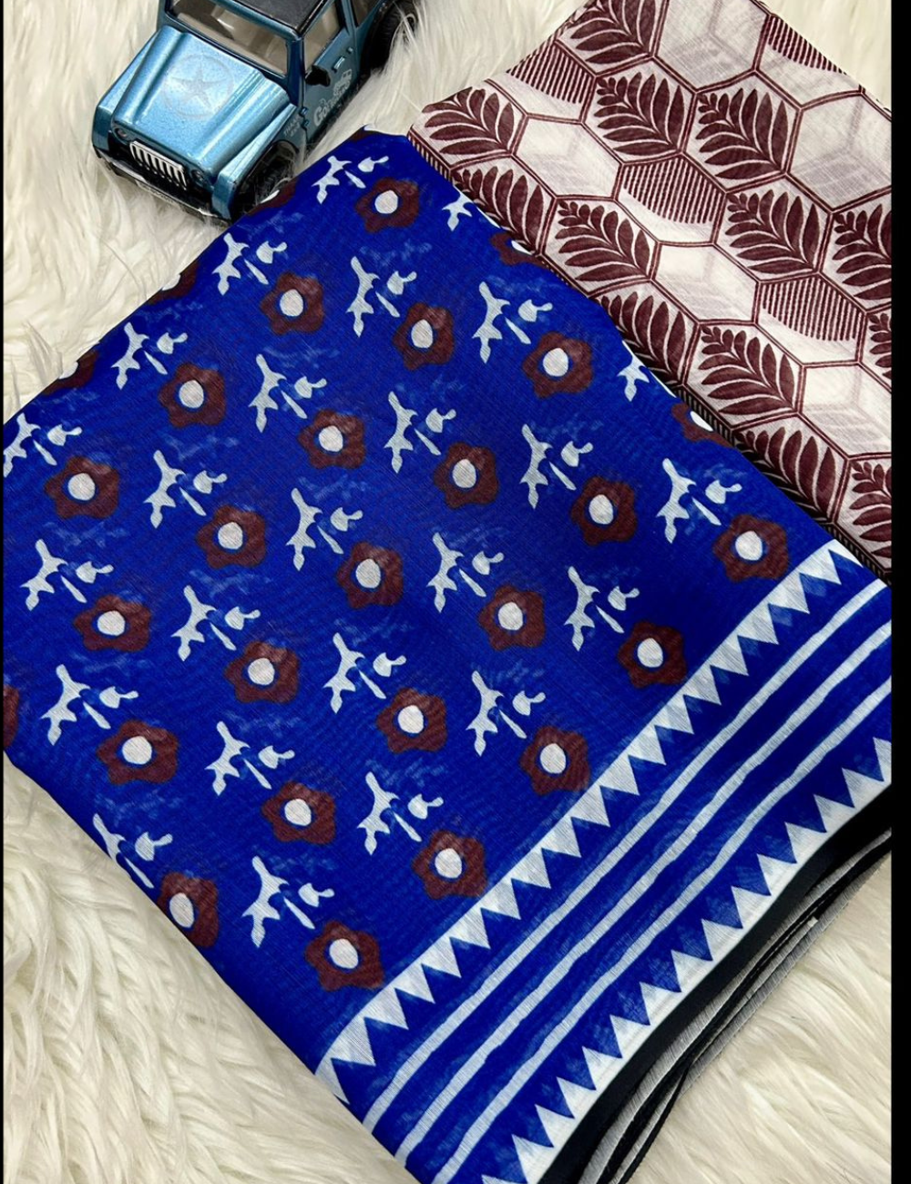Digital printed Kota doriya saree
