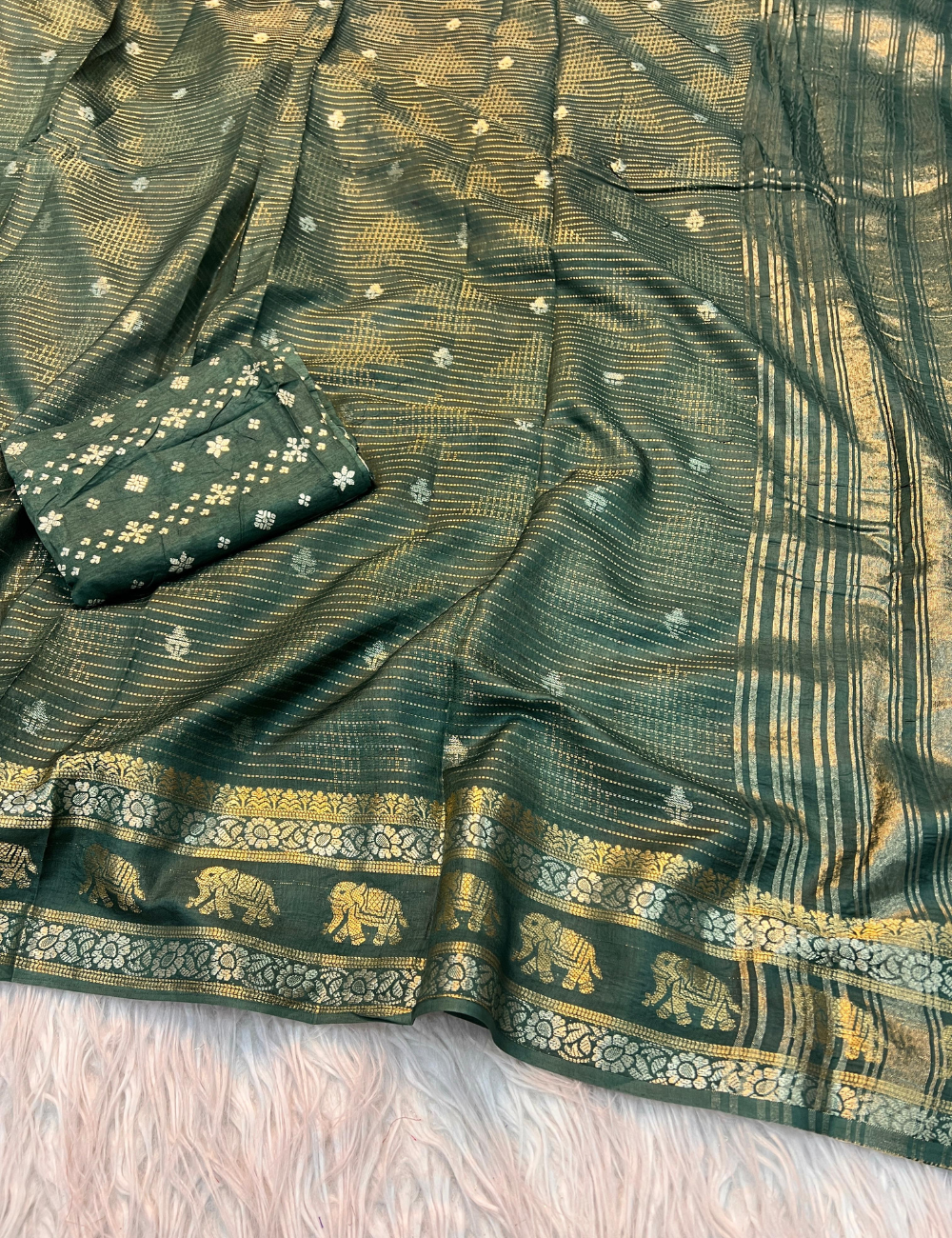 Pure viscose dola crepe silk