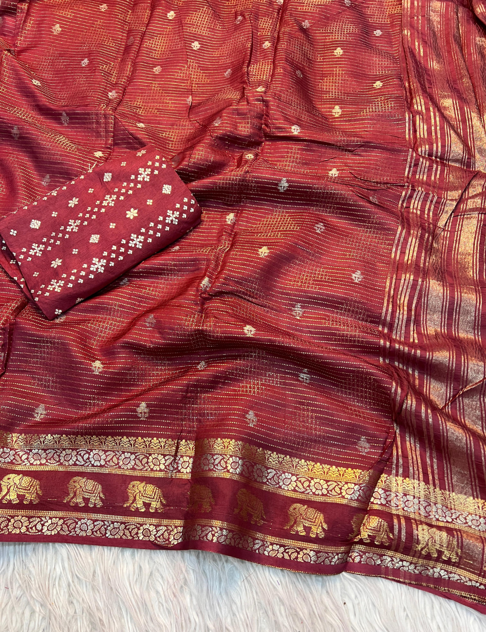 Pure viscose dola crepe silk