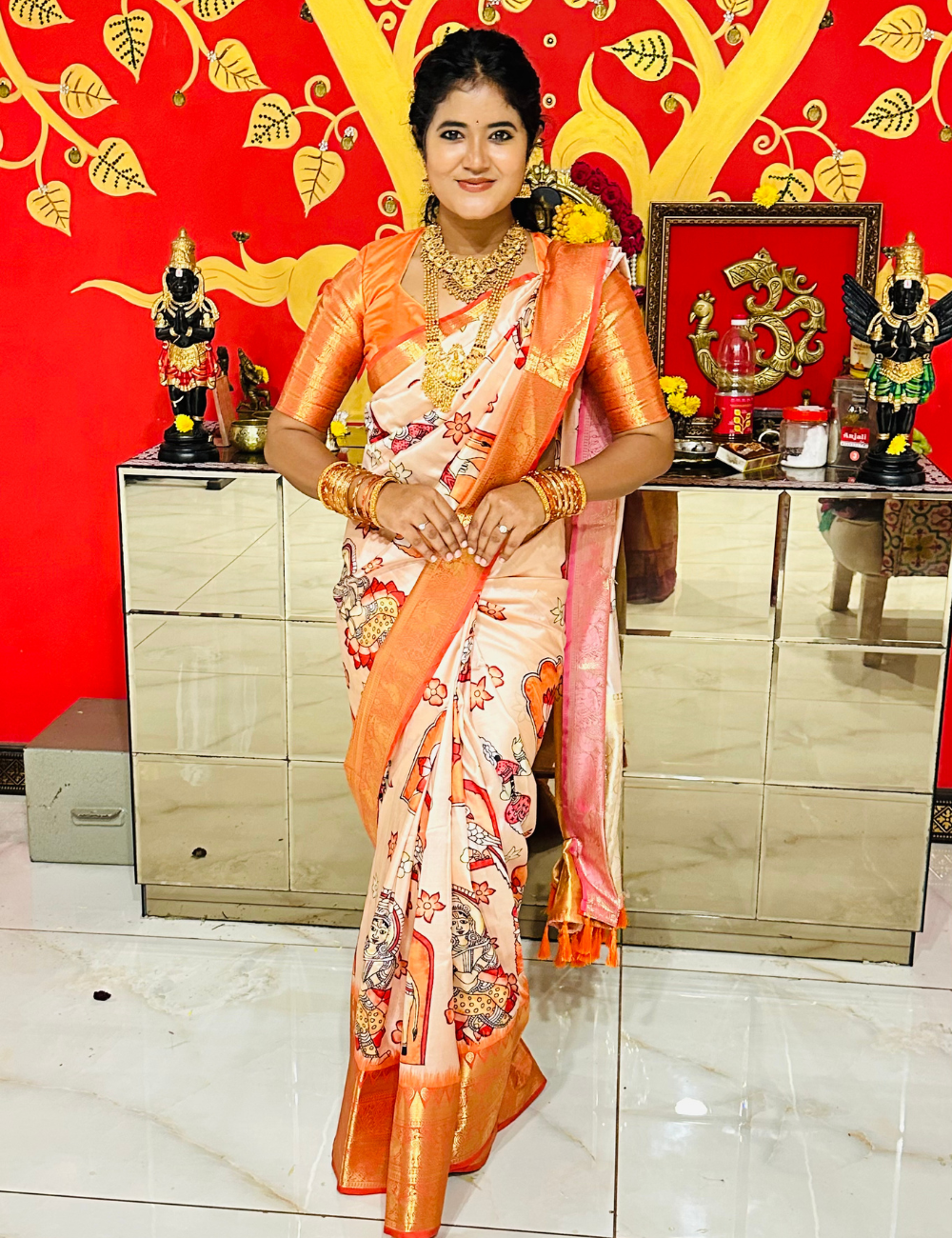 Parrot Motif premium Soft Silk Saree