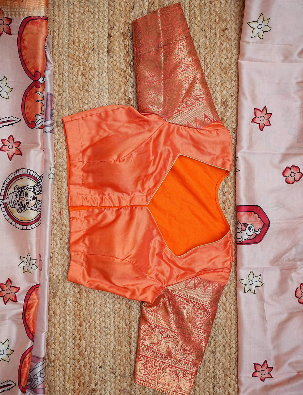 Parrot Motif premium Soft Silk Saree