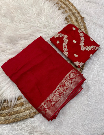 Viscose chinon with self jacquard design