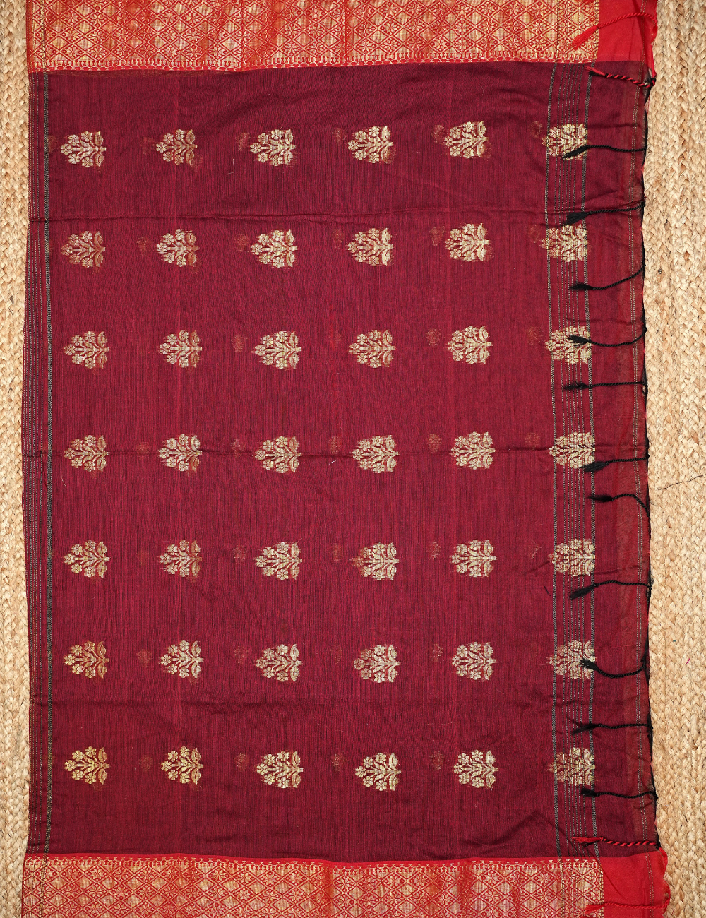 Pure and traditional cotton saree