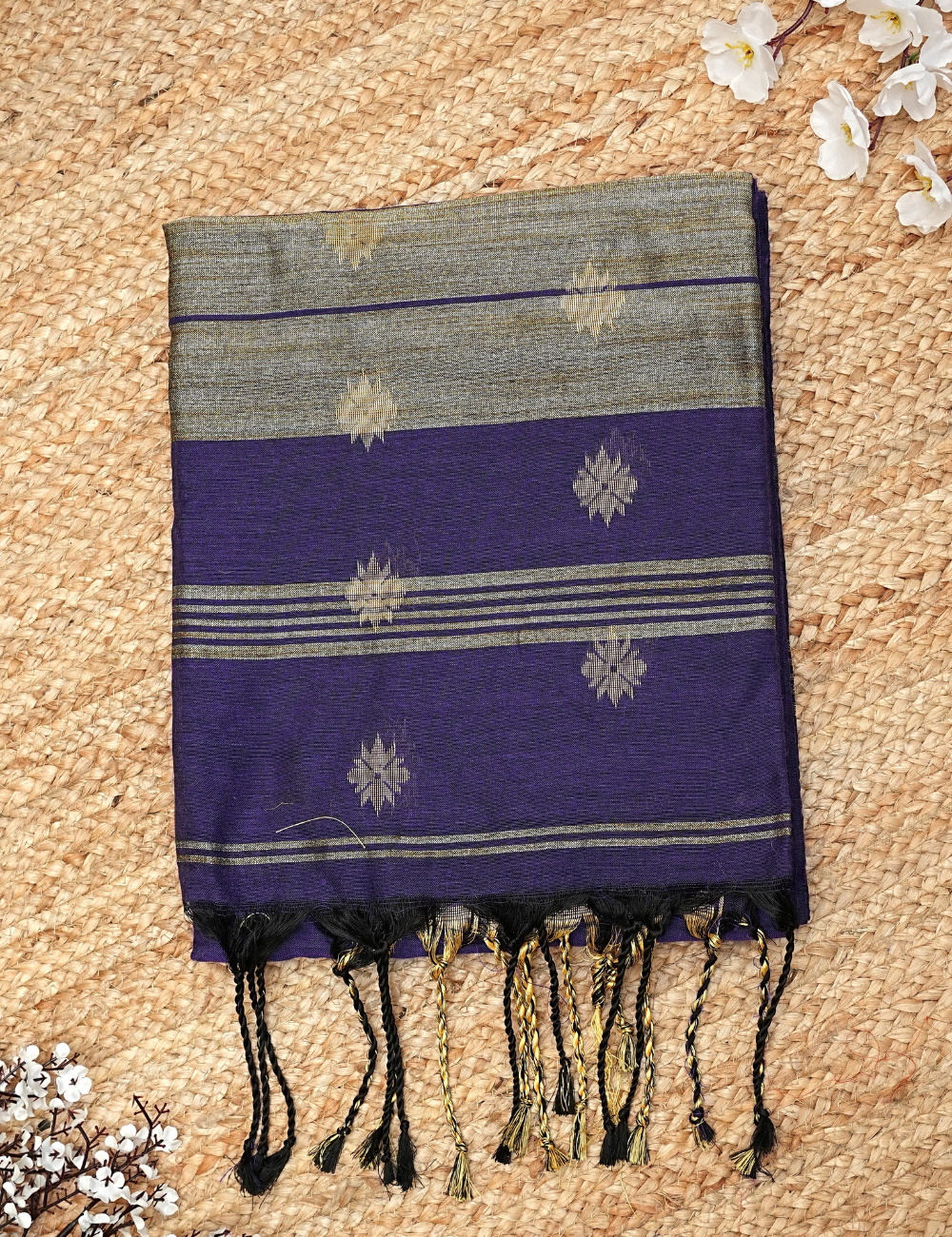 Pure and traditional cotton saree