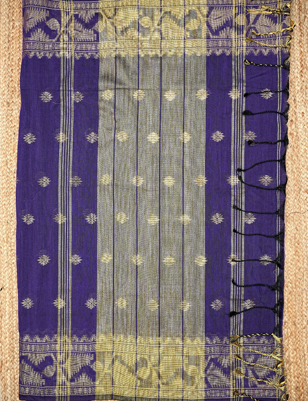 Pure and traditional cotton saree